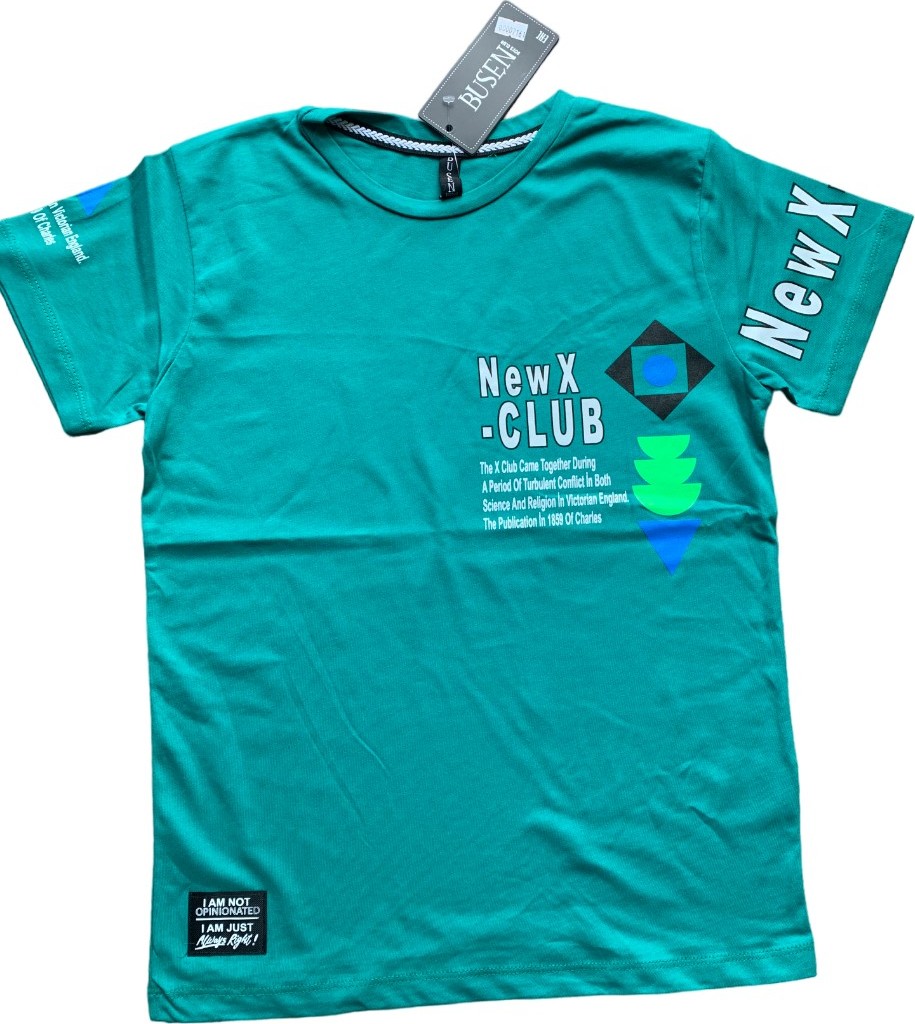 T-Shirt Zielony z nadrukiem