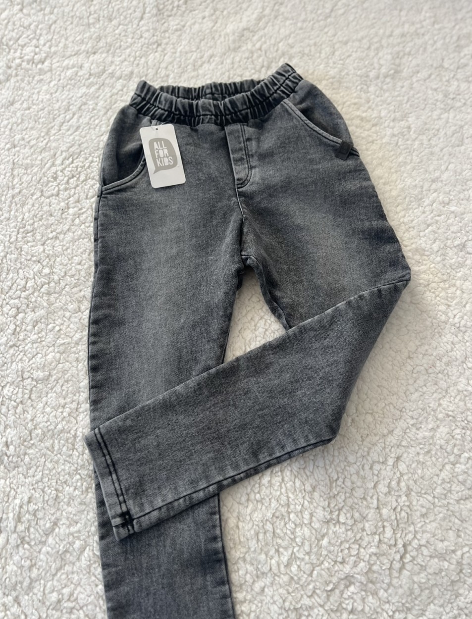 Spodnie Jeans Czarne - All For Kids